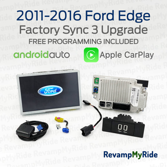 Ford Edge 2011-2016 OEM Sync 3 Upgrade with CarPlay & ANDROID AUTO