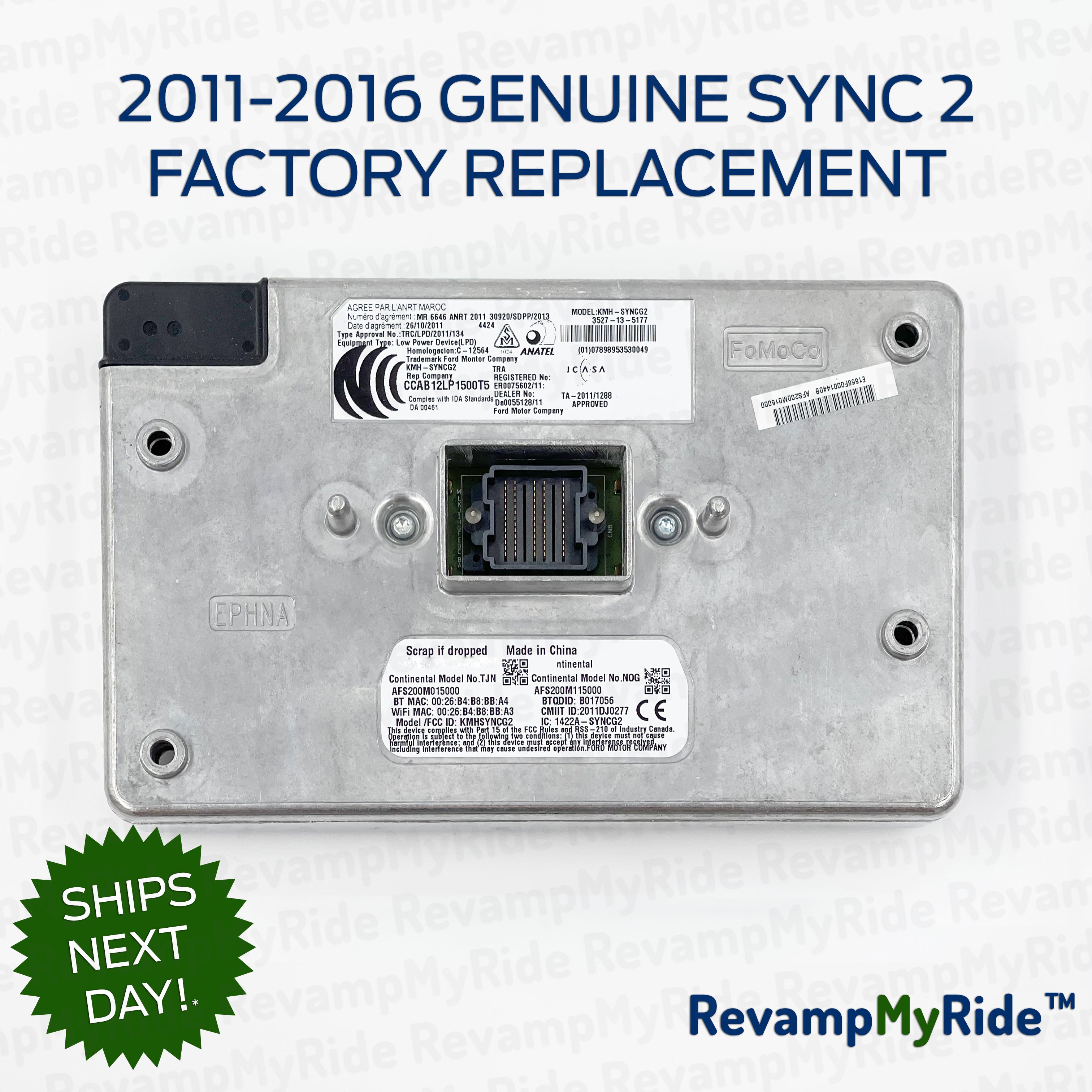 Sync Module Replacement Programmed Replacement Modules – RevampMyRide