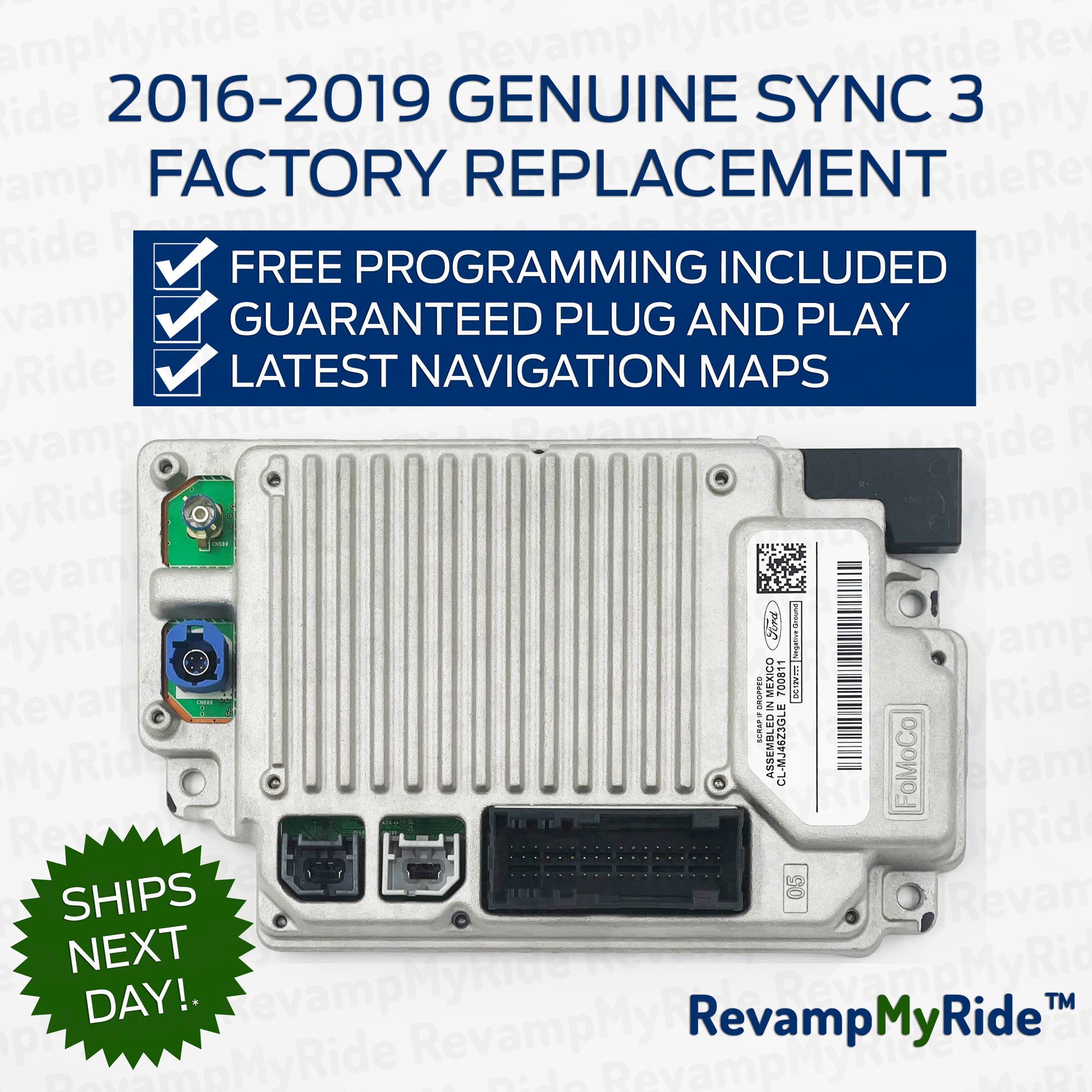 navigation sync 3 apim programmed plug and play to your vehicle using your VIN