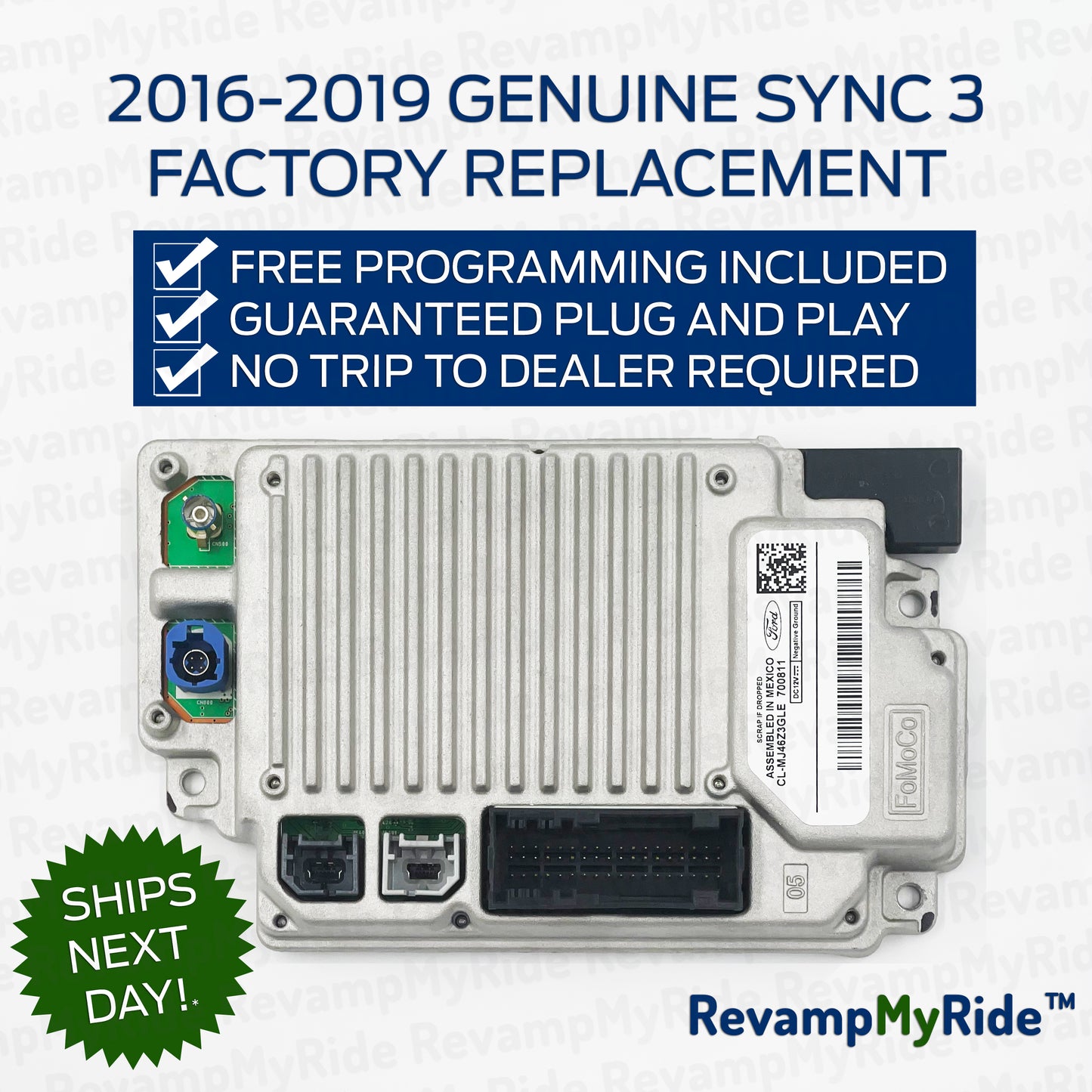SYNC 3 APIM Without Navigation fully programmed to your ford or lincoln vehicle using your VIN